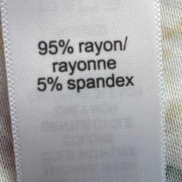 2/$30 24/7 Maurices Floral Tank Top Women 3X Purple Green‎ Cottagecore Stretch - Picture 7 of 8